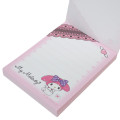 Japan Sanrio Mini Notepad - My Melody : Love Rules - 2