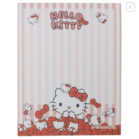 Japan Sanrio Mini Notepad - Hello Kitty : Ribbon Doll - 3