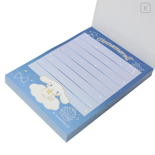 Japan Sanrio Mini Notepad - Cinnamoroll : Star Night - 2