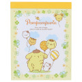 Japan Sanrio Mini Notepad - Pompompurin : Friends Balloon - 1