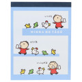 Japan Sanrio Mini Notepad - Minna No Tabo : Friends Blue - 1