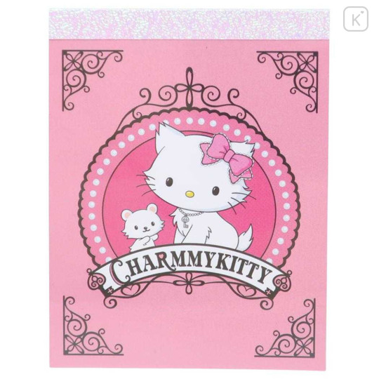 Japan Sanrio Mini Notepad - Charmmy Kitty : Bear Pink - 1