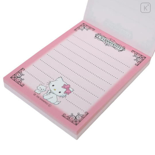 Japan Sanrio Mini Notepad - Charmmy Kitty : Bear Pink - 2