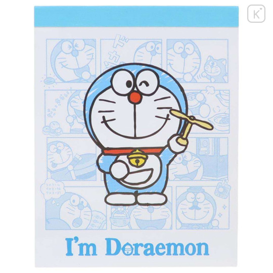Japan Doraemon Mini Notepad - Doraemon : Gadgets Wink - 1