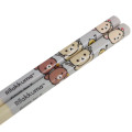 Japan San-x Bamboo Chopsticks 21cm - Rilakkuma : New Basic Rilakkuma Food - 2