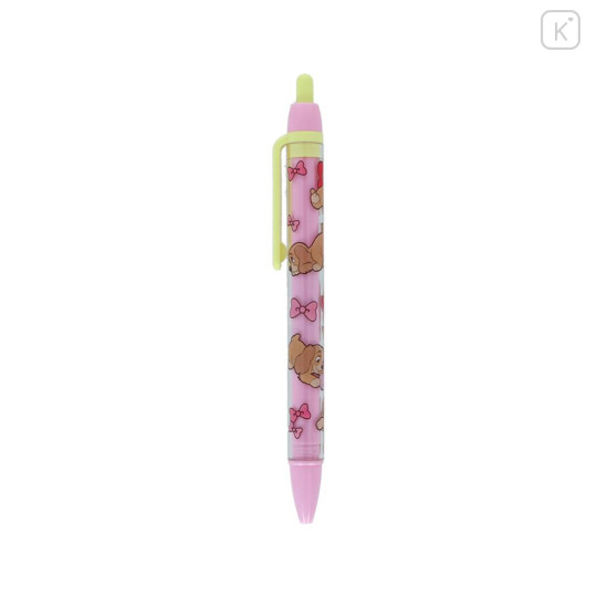 Japan Disney Ballpoint Pen - Lady and the Tramp : Pink - 1