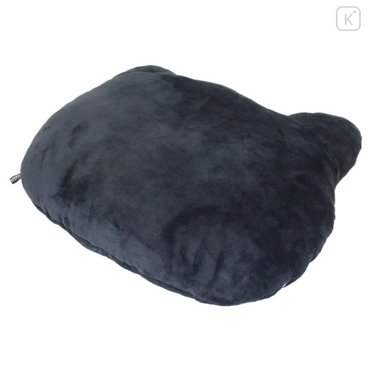 Japan Sanrio Die-cut Cushion - Hello Kitty : Face Monochrome - 2