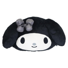 Japan Sanrio Die-cut Cushion - My Melody : Face Monochrome