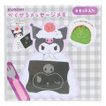 Japan Sanrio Memo Pad - Kuromi : Hidden Happy Picnic Bento Style - 1