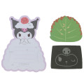 Japan Sanrio Memo Pad - Kuromi : Hidden Happy Picnic Bento Style - 2