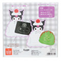 Japan Sanrio Memo Pad - Kuromi : Hidden Happy Picnic Bento Style - 4