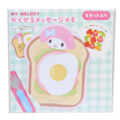 Japan Sanrio Memo Pad - My Melody : Hidden Happy Picnic Bento Style