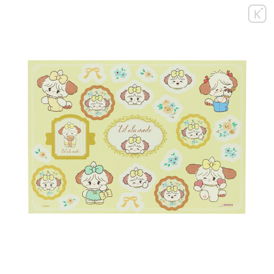 Japan Mikko Illustrations A5 File Holder with Sticker Set - Souffle Lil ala mode - 2