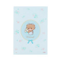 Japan Mikko Illustrations A5 File Holder with Sticker Set - Latte Lil ala mode - 3