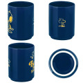Japan Peanuts Japanese Tea Cup - Snoopy & Woodstock : Best Friends Forever Navy - 2