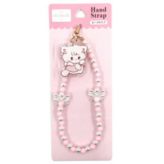 Japan Sanrio Beaded Phone Charm Hand Strap - Lil ala mode Mousse