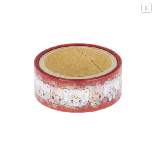 Japan Mikko Illustrations Transparent Masking Tape - Lil ala mode Mousse Flower - 3