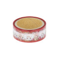 Japan Mikko Illustrations Transparent Masking Tape - Lil ala mode Mousse Flower - 3