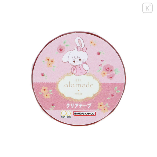 Japan Mikko Illustrations Transparent Masking Tape - Lil ala mode Cammy Flower - 1