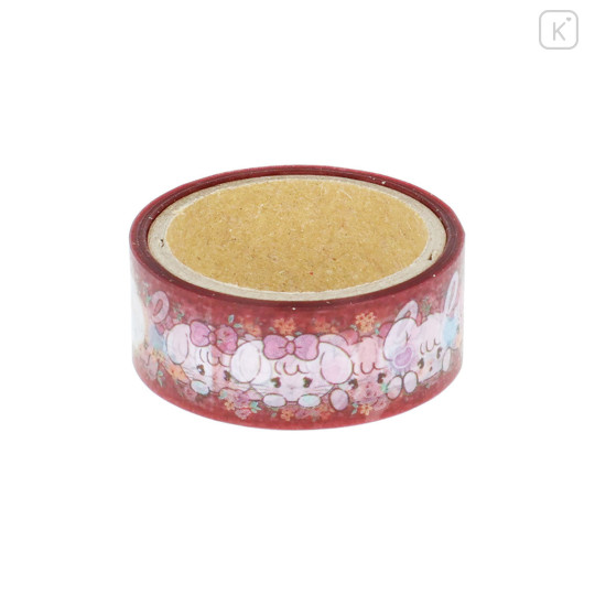Japan Mikko Illustrations Transparent Masking Tape - Lil ala mode Cammy Flower - 3