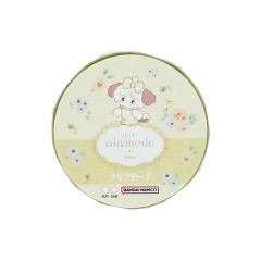 Japan Mikko Illustrations Transparent Masking Tape - Lil ala mode Souffle Flower