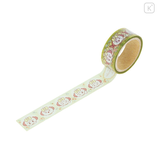 Japan Mikko Illustrations Transparent Masking Tape - Lil ala mode Souffle Flower - 2