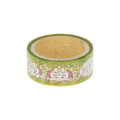 Japan Mikko Illustrations Transparent Masking Tape - Lil ala mode Souffle Flower - 3