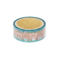 Japan Mikko Illustrations Transparent Masking Tape - Lil ala mode Latte Flower - 3