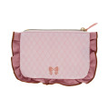 Japan Mikko Illustrations Frill Cosmetic Pouch - Lil ala mode Mousse & Cammy - 2
