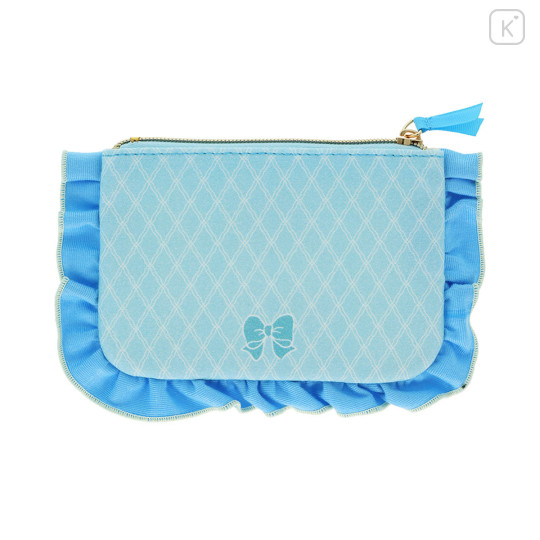 Japan Mikko Illustrations Frill Cosmetic Pouch - Lil ala mode Souffle & Latte - 2