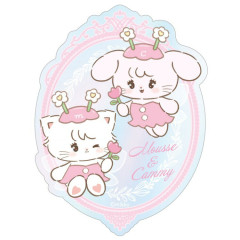 Japan Mikko Illustrations Large Vinyl Hologram Sticker - Lil ala mode Mousse & Cammy Flower Fairy