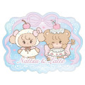 Japan Mikko Illustrations Large Vinyl Hologram Sticker - Lil ala mode Nattsu & Latte Cherry - 1