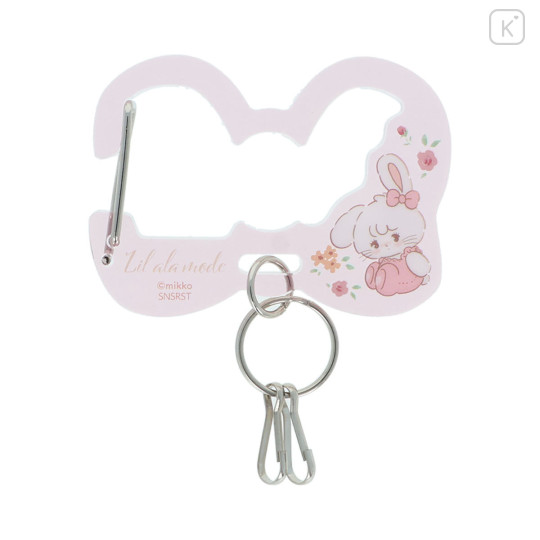 Japan Mikko Illustrations Acrylic Carabiner Keychain - Lil ala mode Cammy - 2