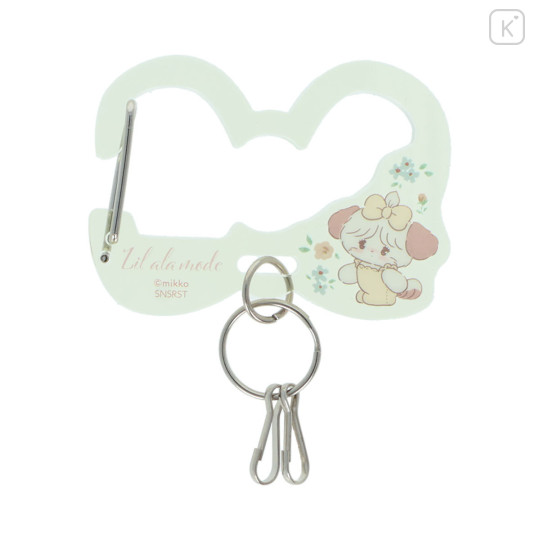 Japan Mikko Illustrations Acrylic Carabiner Keychain - Lil ala mode Souffle - 2