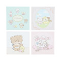 Japan Mikko Illustrations Square Memo - Lil ala mode Turquoise - 2