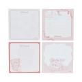 Japan Mikko Illustrations Square Memo - Lil ala mode Turquoise - 3