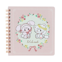 Japan Mikko Illustrations Square Notebook - Lil ala mode Mousse & Cammy