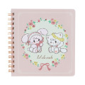 Japan Mikko Illustrations Square Notebook - Lil ala mode Mousse & Cammy - 1