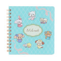 Japan Mikko Illustrations Square Notebook - Lil ala mode Turquoise - 1
