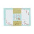 Japan Mikko Illustrations Mini Letter Set - Lil ala mode Light Blue - 1