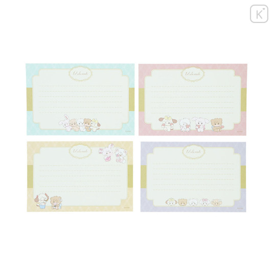 Japan Mikko Illustrations Mini Letter Set - Lil ala mode Light Blue - 2