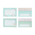 Japan Mikko Illustrations Mini Letter Set - Lil ala mode Light Blue - 6
