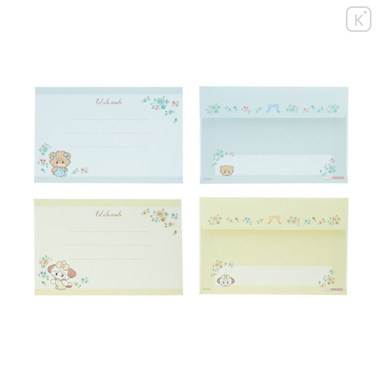 Japan Mikko Illustrations Mini Letter Set - Lil ala mode Pink - 5