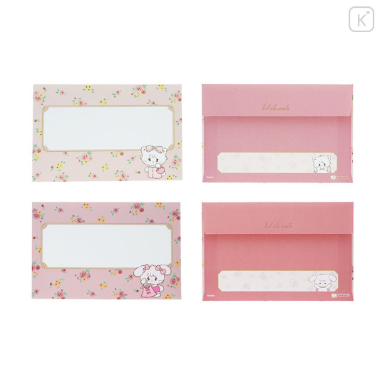 Japan Mikko Illustrations Mini Letter Set - Lil ala mode Pink - 6