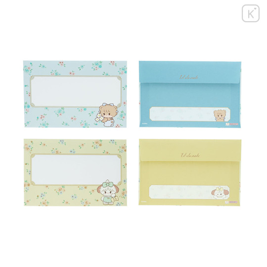Japan Mikko Illustrations Mini Letter Set - Lil ala mode Pink - 7