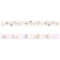 Japan Mikko Illustrations Clear Masking Tape Set - Lil ala mode A - 2