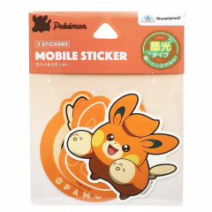 Japan Pokemon Luminous Phone Sticker Pack - Pawmi