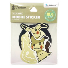 Japan Pokemon Luminous Phone Sticker Pack - Mimikyu