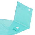Japan Peanuts Rootote Clear PVC Portable Umbrella Pouch - Snoopy & Woodstock : Turquoise Waterproof Sleeve for Tote Bag Handle - 4