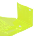 Japan Peanuts Rootote Clear PVC Portable Umbrella Pouch - Snoopy & Woodstock : Neon Yellow Waterproof Sleeve for Tote Bag Handle - 4